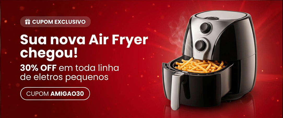 Sua nova Air Fryer chegou!
